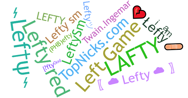 Nicknames for Lefty