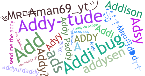 Nicknames for Addy