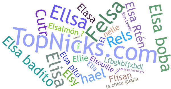 Nicknames for Elsa