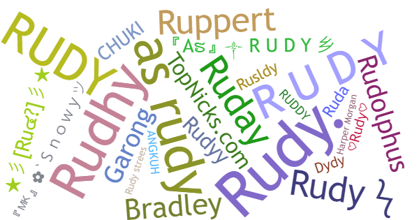 Nicknames for Rudy