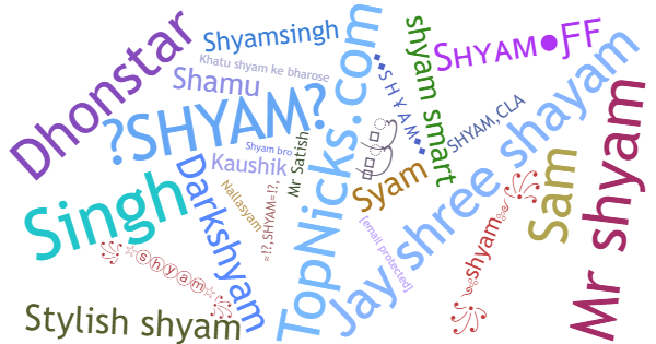 Nicknames for Shyam