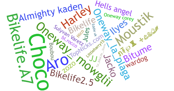 Nicknames for BikeLife