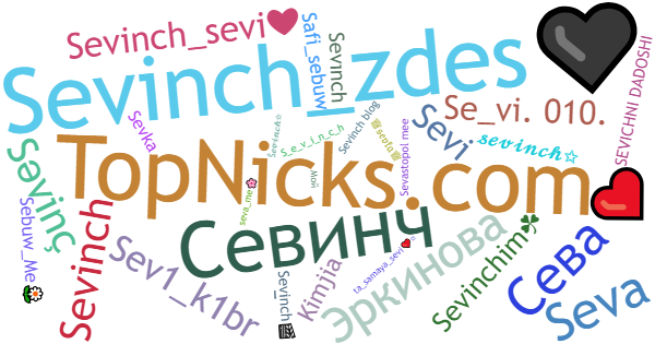 Nicknames for Sevinch