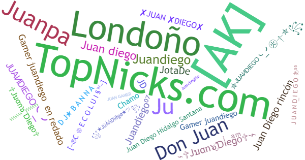 Nicknames for JuanDiego