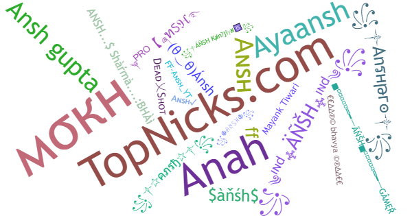 Nicknames for Ansh