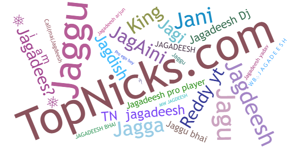 Nicknames for Jagadeesh