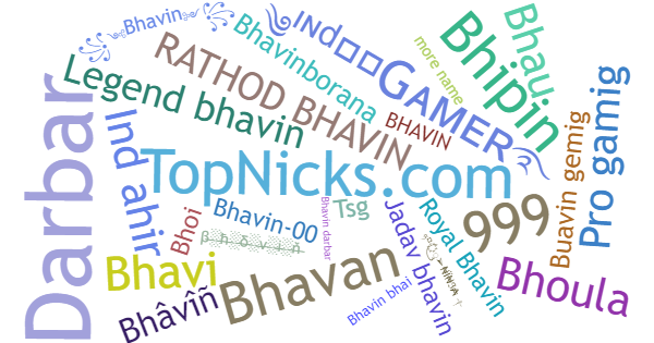 Nicknames for Bhavin