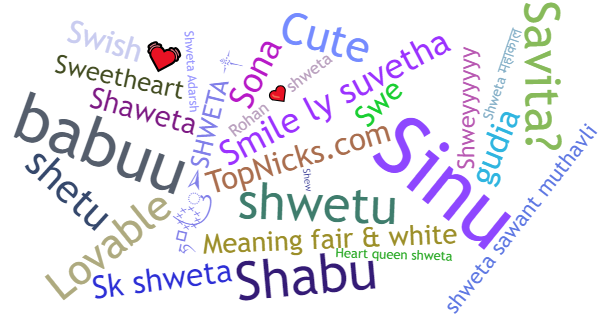 Nicknames for Shweta