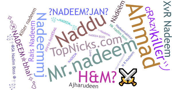 Nicknames for Nadeem