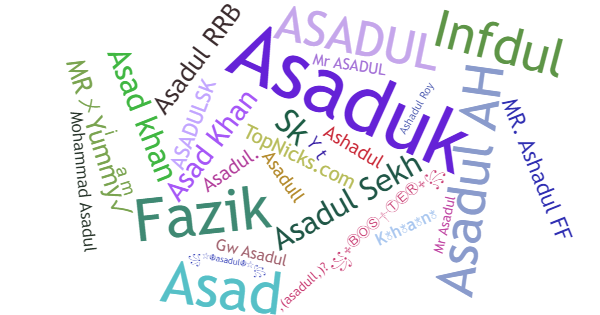 Nicknames for Asadul