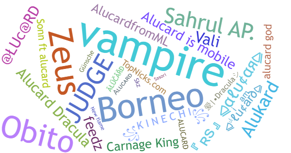 Nicknames for Alucard