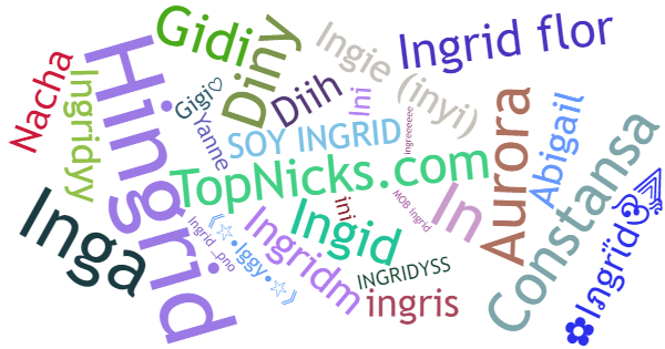 Nicknames for Ingrid