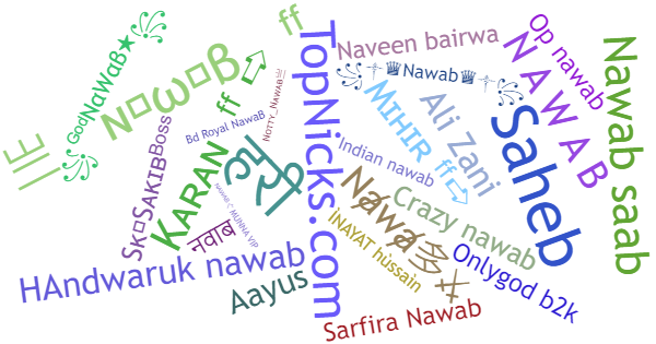 Nicknames for Nawab