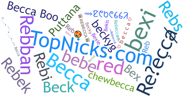 Nicknames for Rebecca