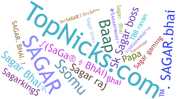 Nicknames for Sagarbhai