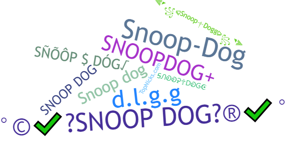 Nicknames for SnoopDog