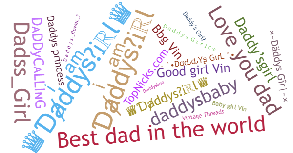 Nicknames for Daddysgirl