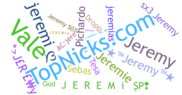 Nicknames for Jeremi