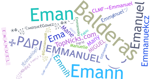 Nicknames for Emmanuel