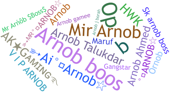 Nicknames for Arnob