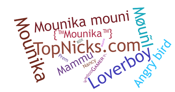 Nicknames for Mouni