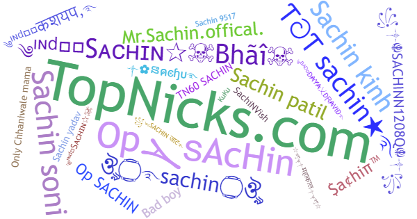 Nicknames for Sachin