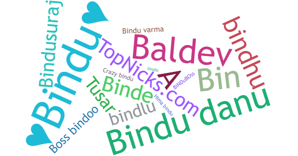 Nicknames for Bindu