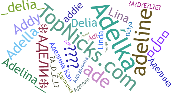 Nicknames for Adelina