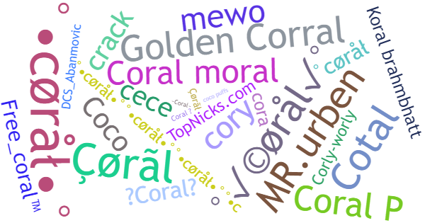 Nicknames for Coral