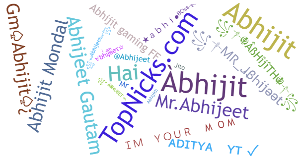 Nicknames for Abhijeet