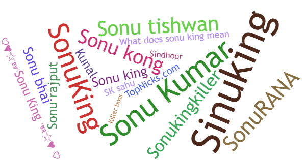 Nicknames for Sonuking