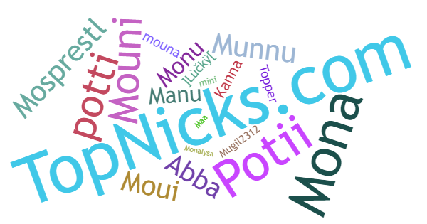 Nicknames for Mounika