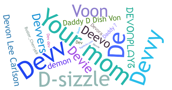 Nicknames for Devon