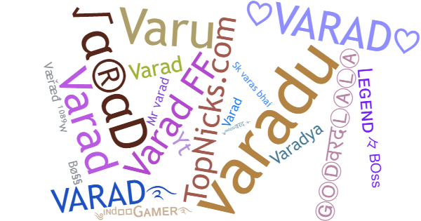 Nicknames for Varad