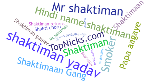 Nicknames for Shaktiman