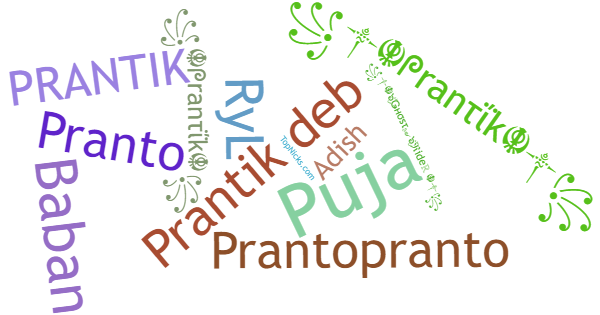 Nicknames for Prantik