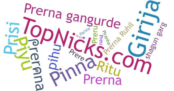 Nicknames for Prerana