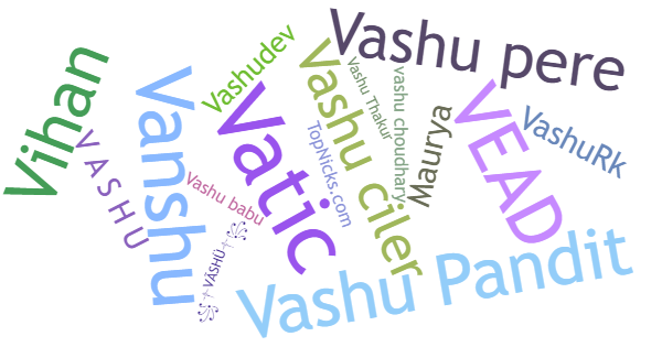 Nicknames for Vashu