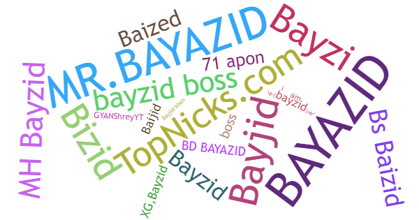 Nicknames for Bayzid