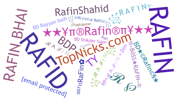 Nicknames for Rafin