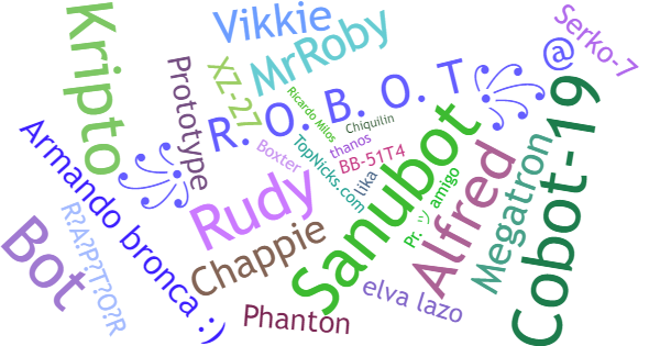 Nicknames for Robot