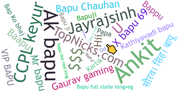 Nicknames for Bapu