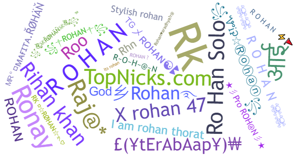 Nicknames for Rohan