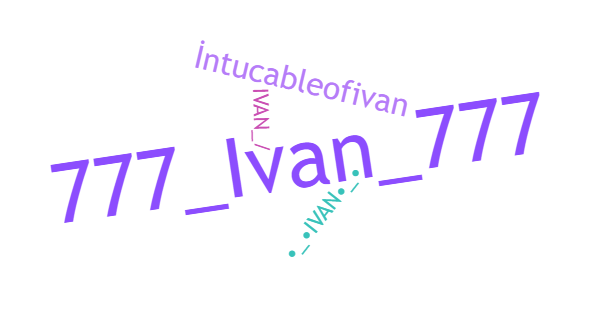 Nicknames for Ivan