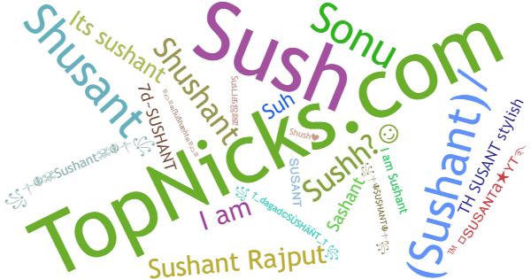 Nicknames for Sushant