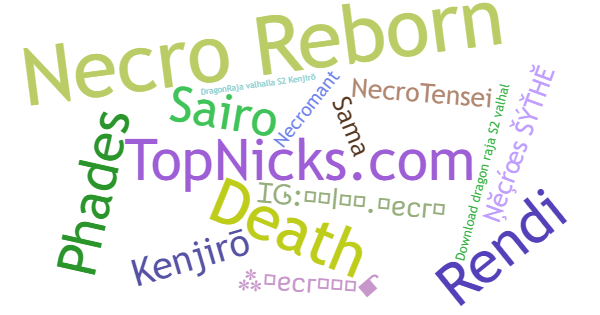 Nicknames for Necro