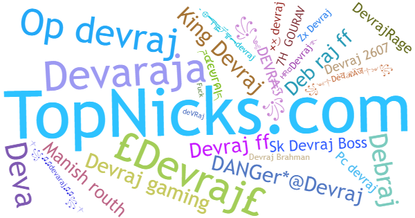 Nicknames for Devraj