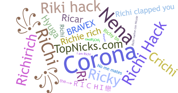 Nicknames for Richi