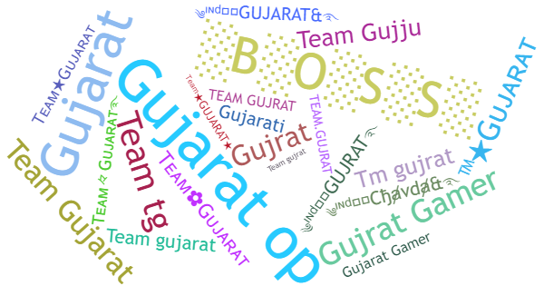 Nicknames for Teamgujarat