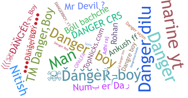 Nicknames for Dangerboy